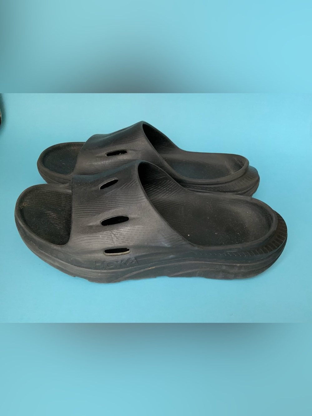Hoka Ora Recovery Slide 3 Black Slide Sandals
